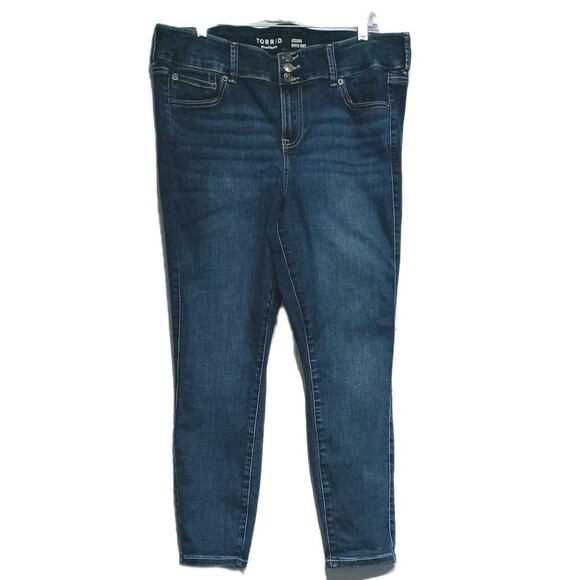 Torrid Women's Jegging Super Soft High-rise Jeans Size 18 26-in Inseam - Picture 2 of 9